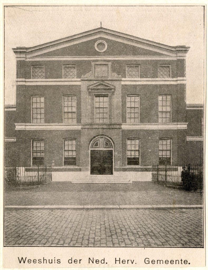 Afbeelding van hoofdingang, ca. 1908.